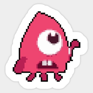 Martha - Pixel Art Monster Series Sticker